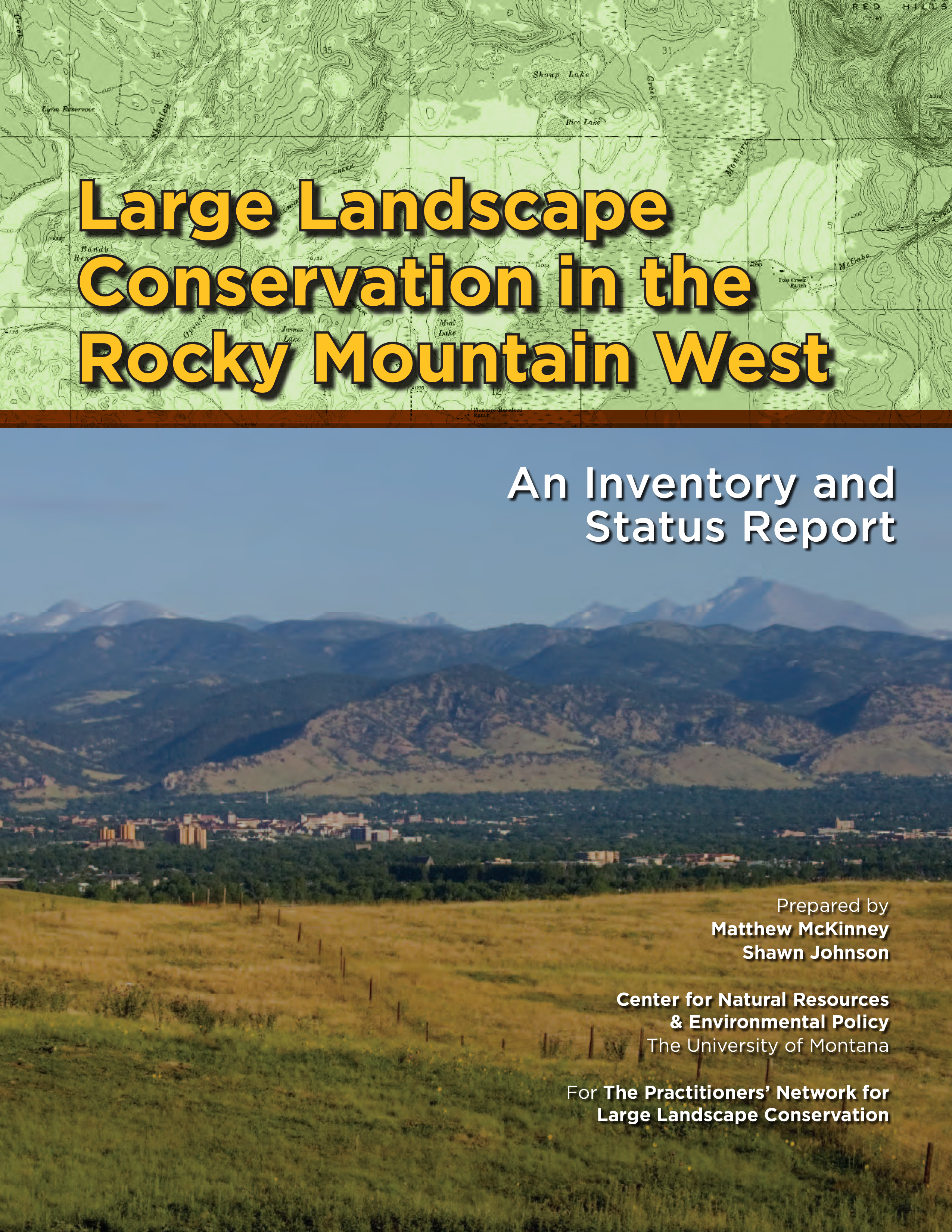 Large Landscape Conservation in the Rocky Mountain West Network for