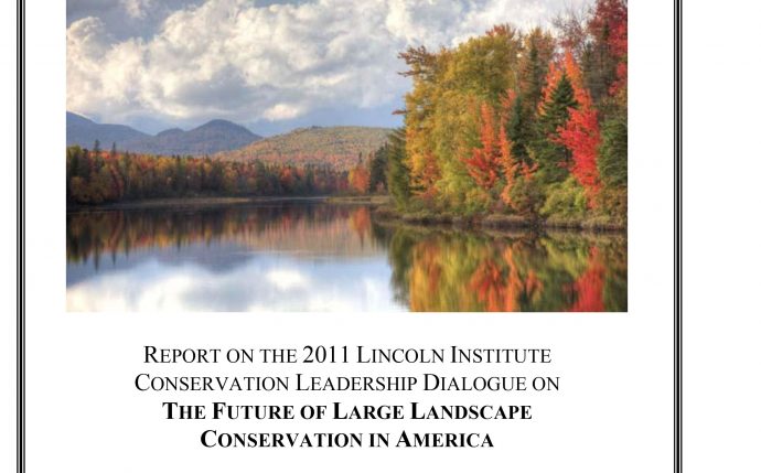 Report on the Conservation Leadership Dialogue on the Future of Large ...